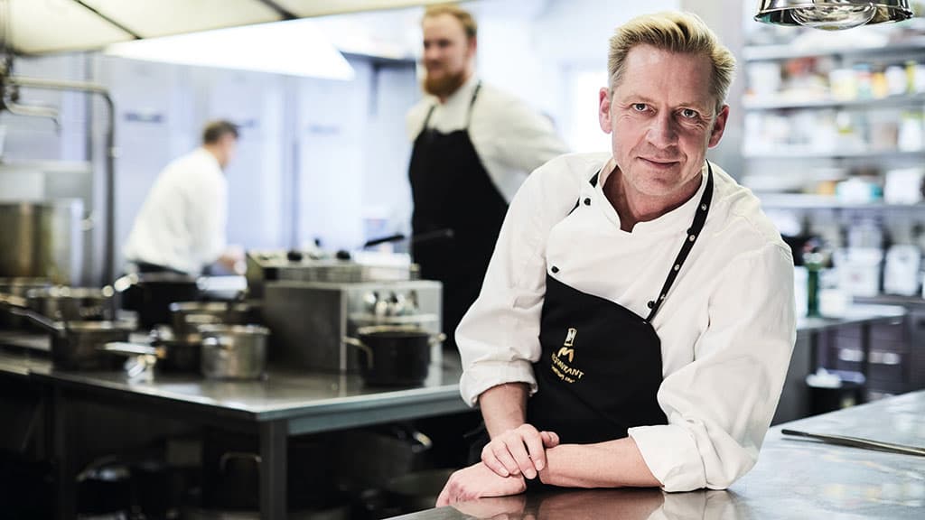 Personale på Restaurant Mortens Kro