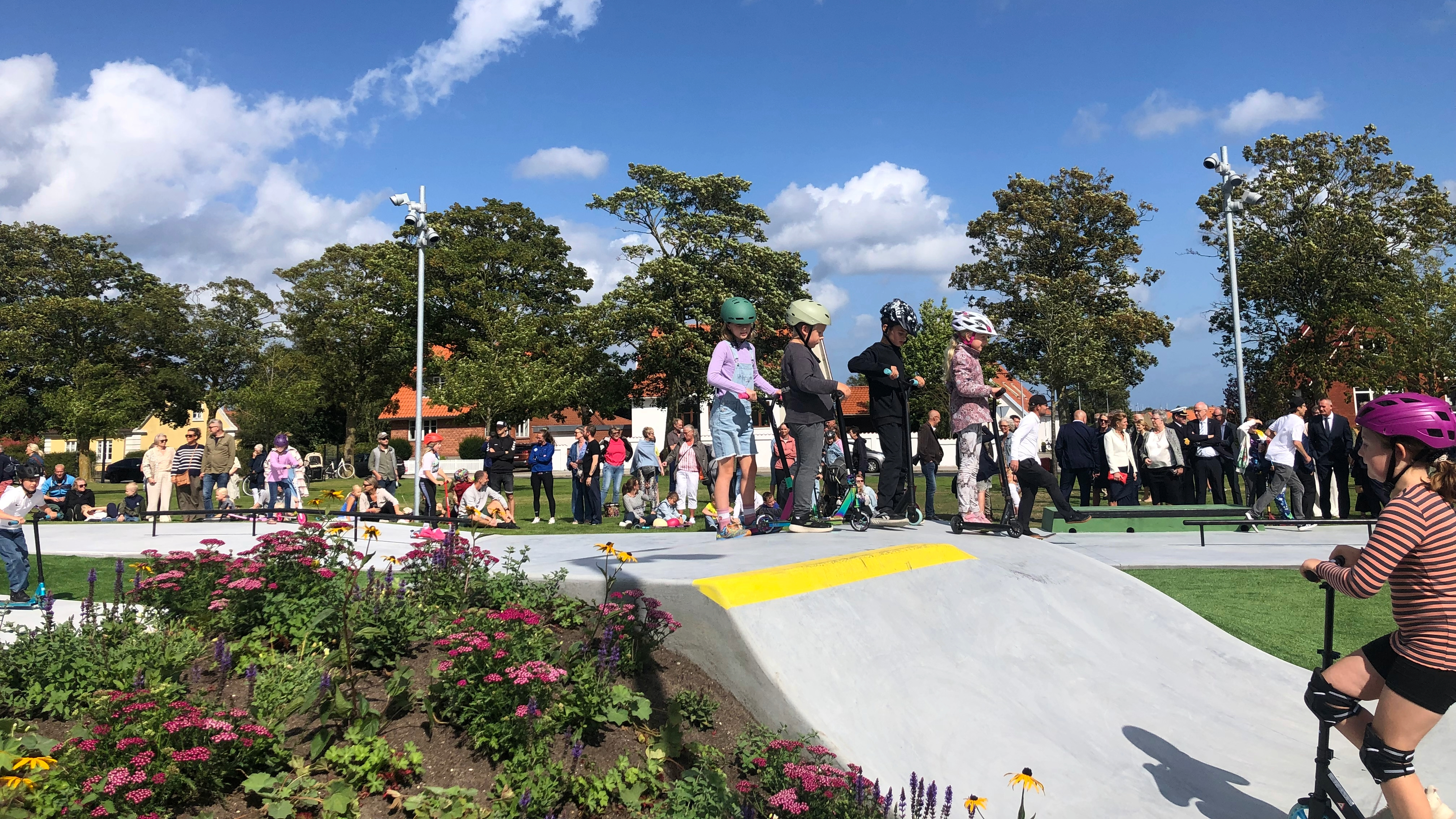 Sæby Skatepark i byparken