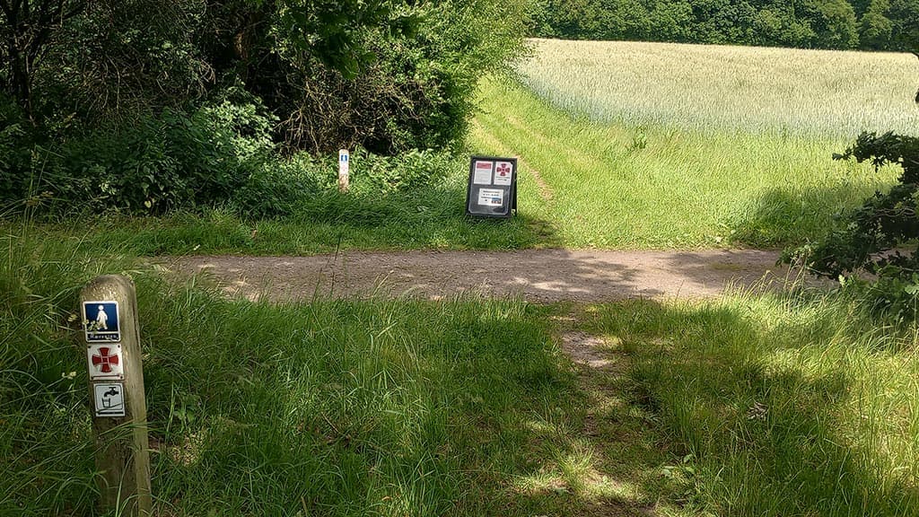 Hærvejen ved Herberget ved Hald Hovedgaard