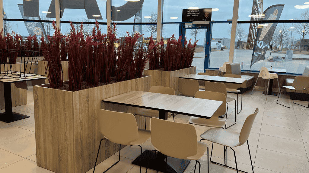 Biltemas Café in Rødekro