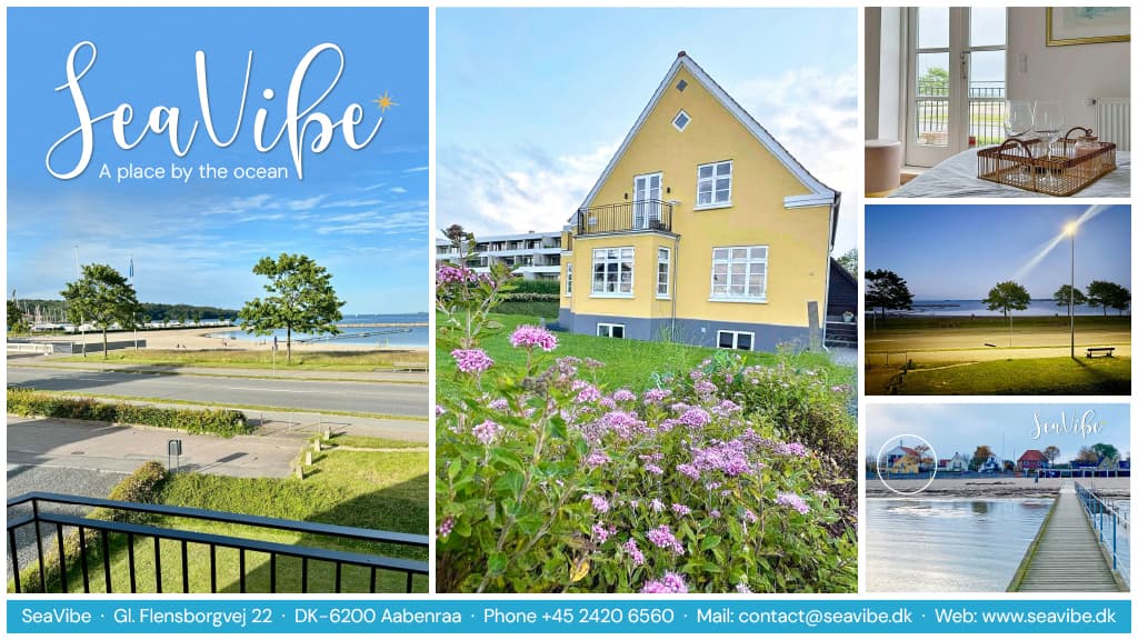 SeaVibe villa med lejlighed og værelser i Aabenraa
