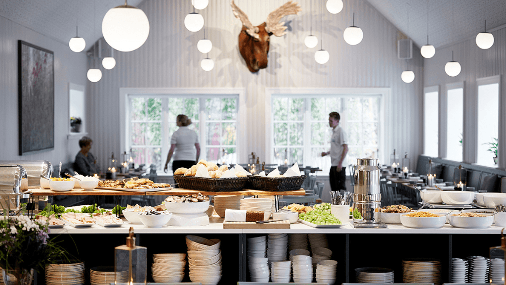 Hotel buffet, Hotel Fårup