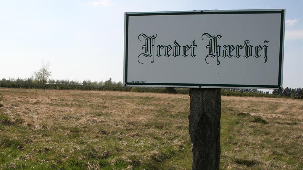 fredet hærvej bække indgang