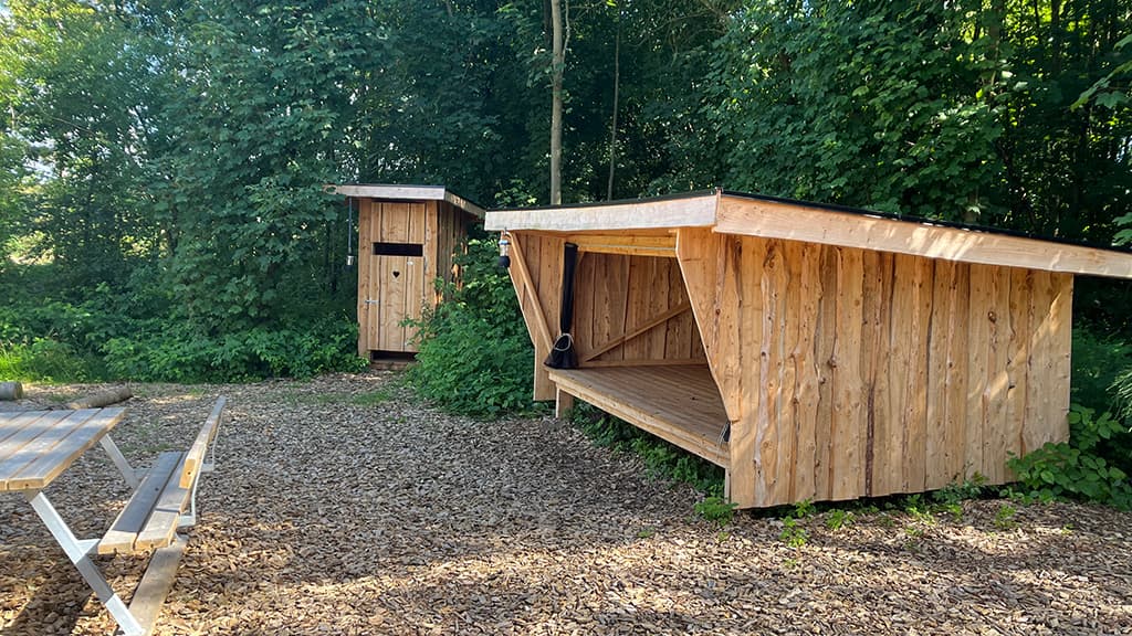 Søenge Shelterplads, 2 shelters