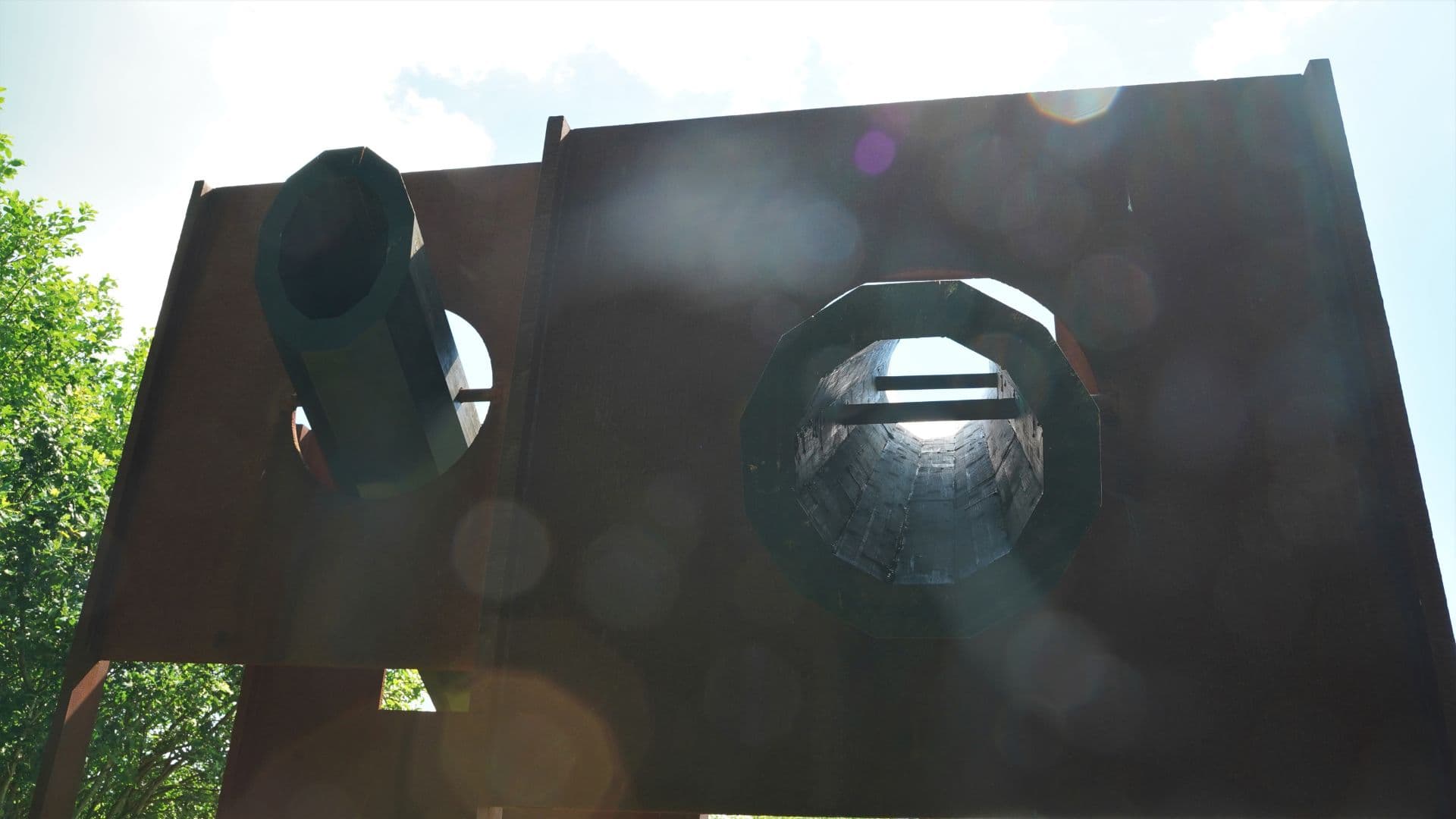 Tørskind Kiesgrube: Landschaftsskulptur Robert Jacobsen - Jean Clareboudt