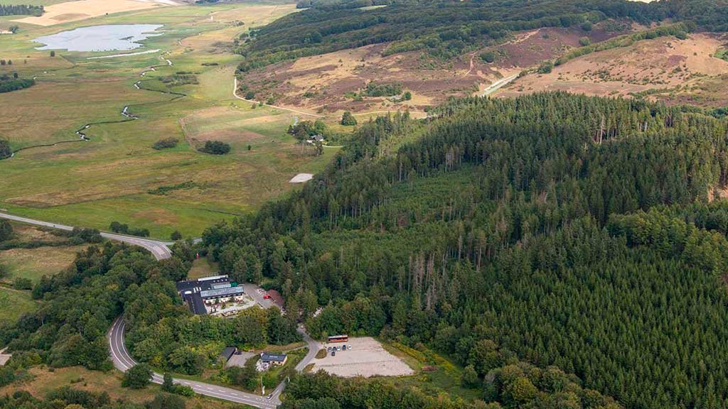 Rold Storkro Luftfoto