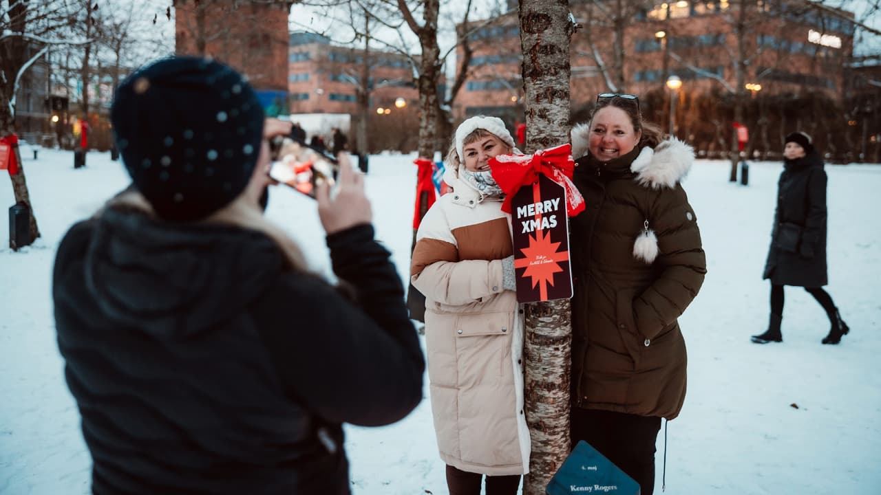 Syngende (jule)træer