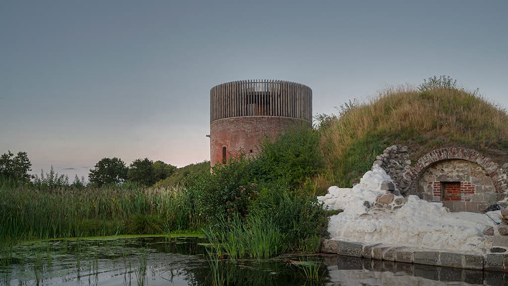 Tårnet på Hald Slot ved Viborg