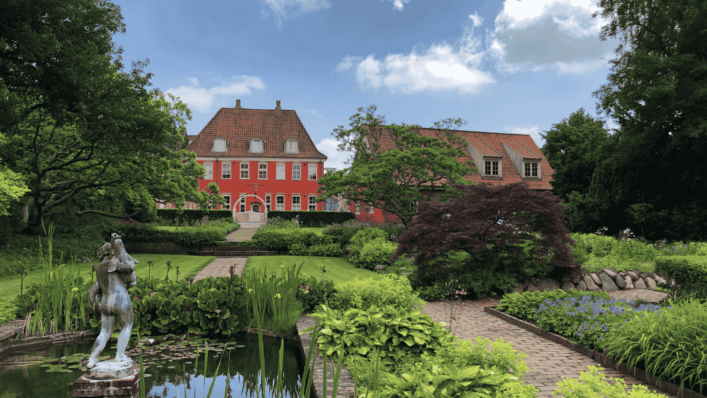 Der Garten vom Postmeister in Aabenraa